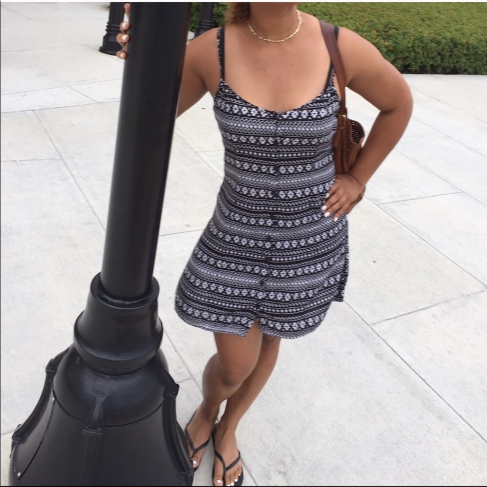 Aztec design dress